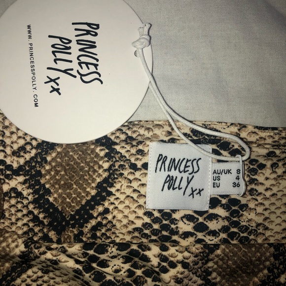 Princess Polly snake print bodysuit - Picture 4 of 4